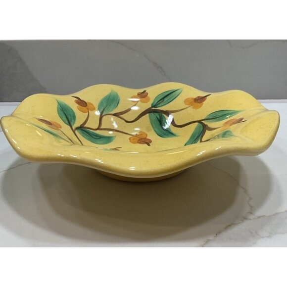 Southern Living at Home Gail Pittman Siena Ruffled Compote Bowl - Picture 2 of 5